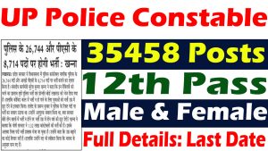 UP Police Constable recruitment 2023
