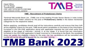 TMB Bank Recruitment 2023